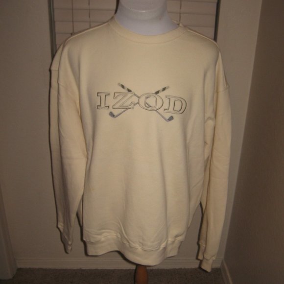 Izod Other - Izod Golf Mens Sweatshirt - XL - Off White